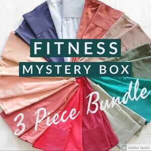 3 Piece FITNESS Mystery Box:  Avocado, Zenana Outfitters